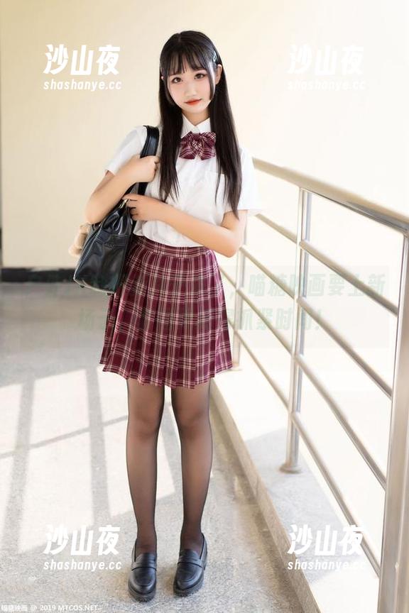 户外JK制服新片子来了，喵糖映画要上新场子，套图更新得抓紧时间！