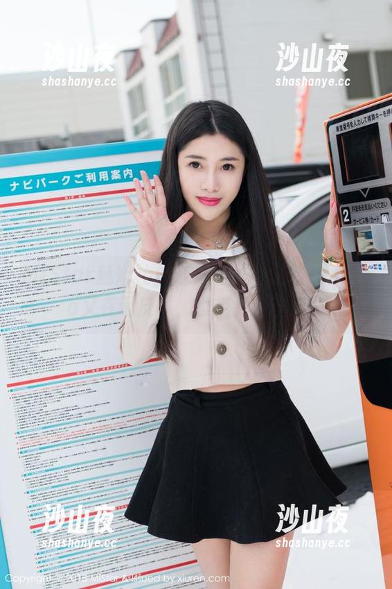 MiStar魅妍社 - 灰丝嘛，陆金佳Jessica又在调皮了，没想到会这样。