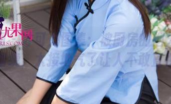尤果网 – 才可儿图集：被厨房的烟火气息围绕，太接地气了让人不敢直视