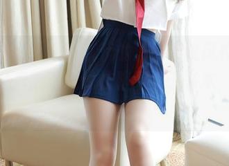 模范学院 – yoo优优的清纯学院风校服写真集分享：当我说校服不止于书本，能理解吗？