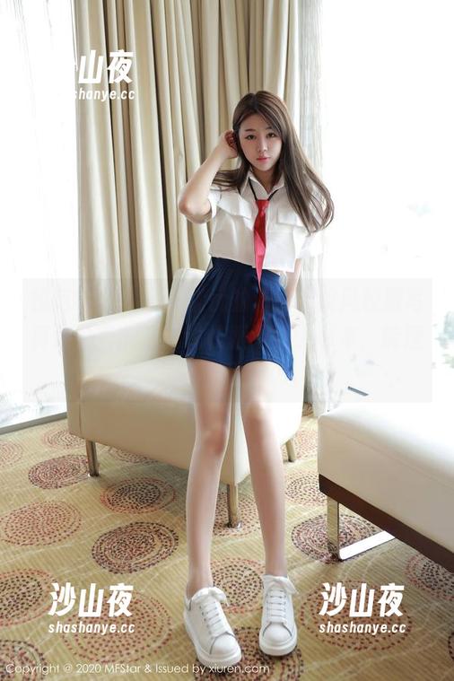 模范学院 - yoo优优的清纯学院风校服写真集分享：当我说校服不止于书本，能理解吗？